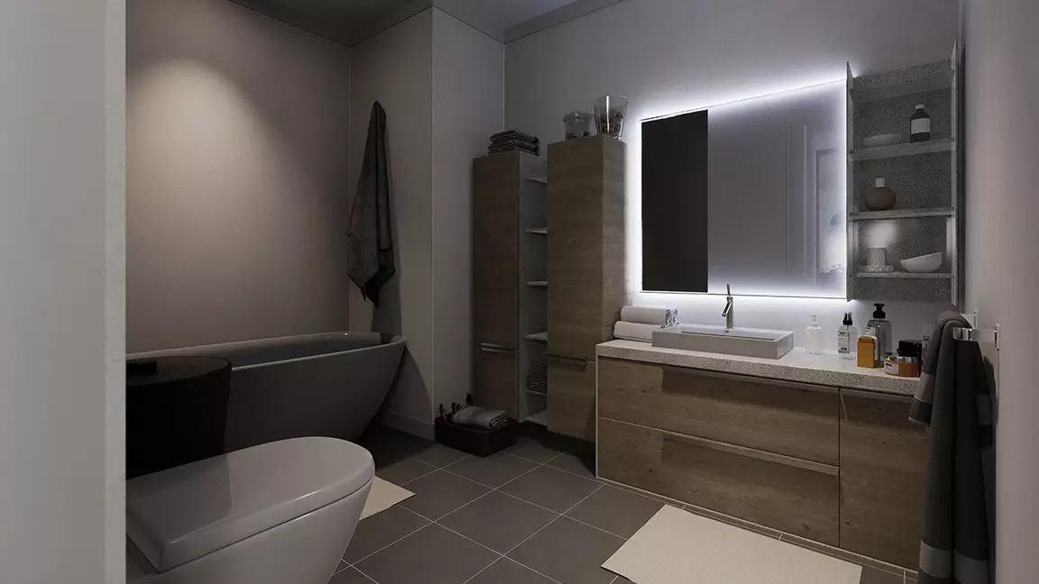 Advanced The Icon Tower Apartment Interiors