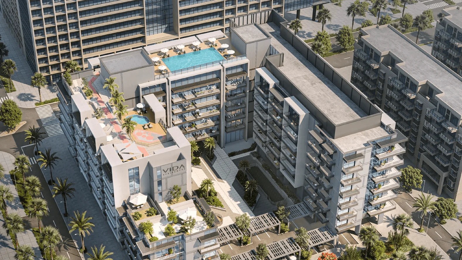 Alain Vida Residences Tower View