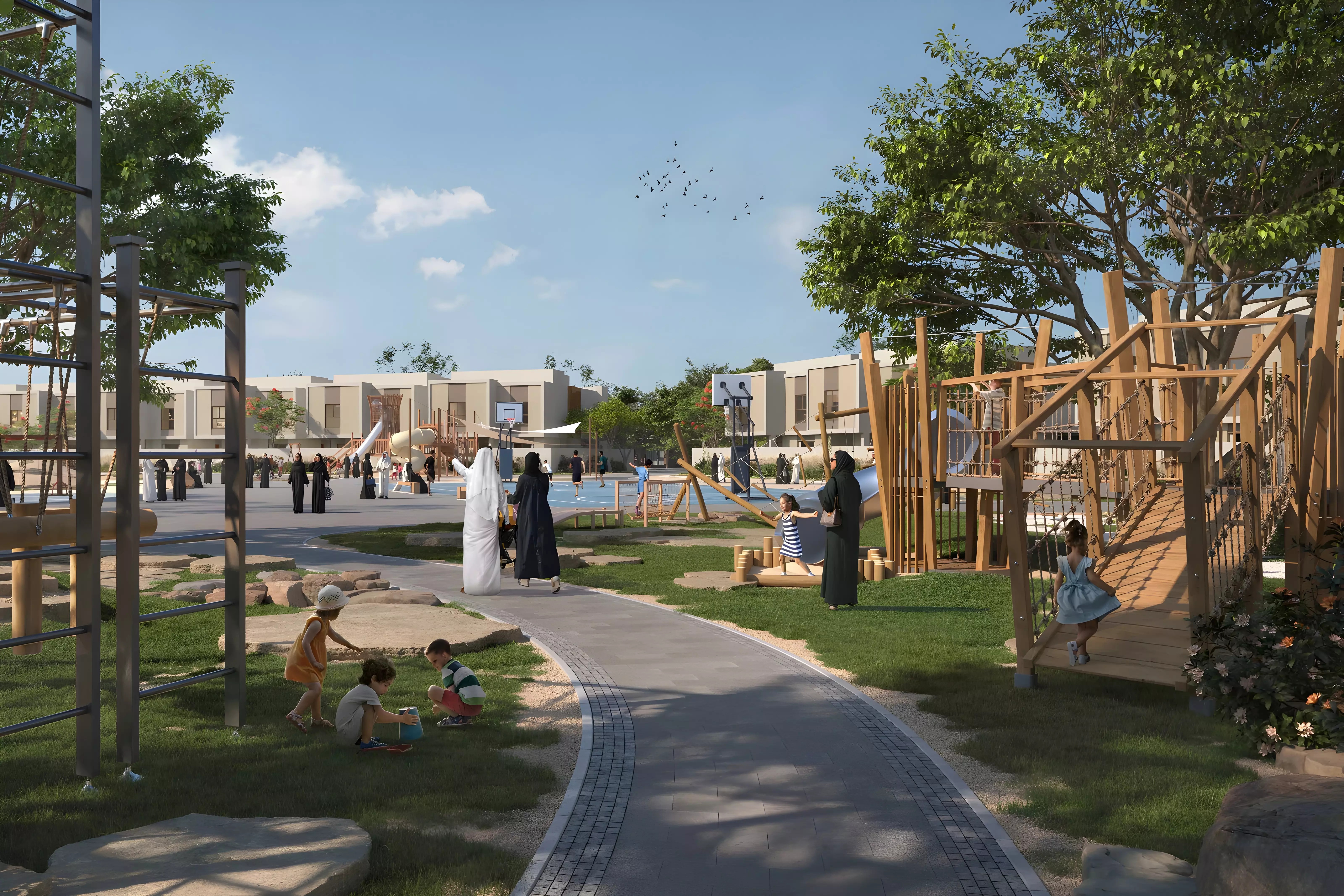 Aldar Al Deem Townhomes Amenities Features