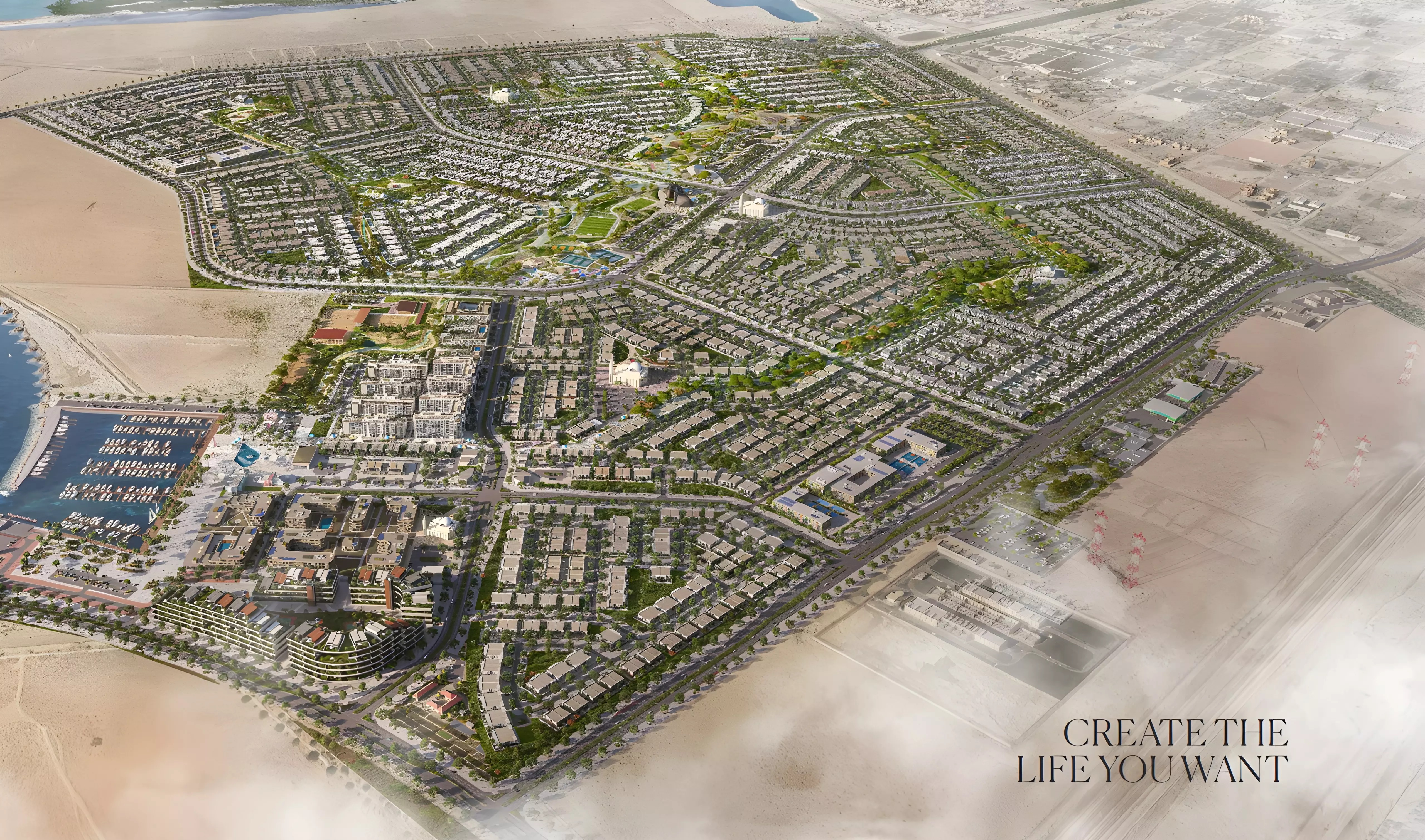 Aldar Al Deem Townhomes Master Plan Image