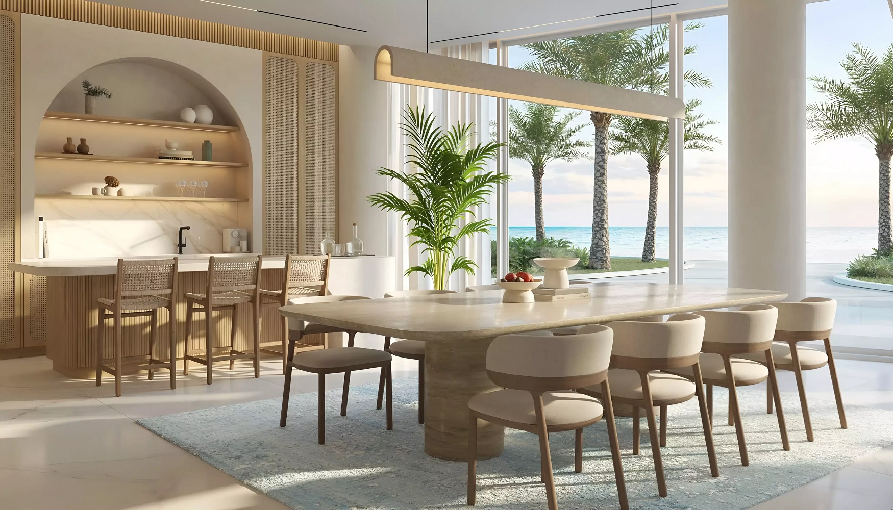 Aldar Fahid Beach Terraces Apartment Interiors