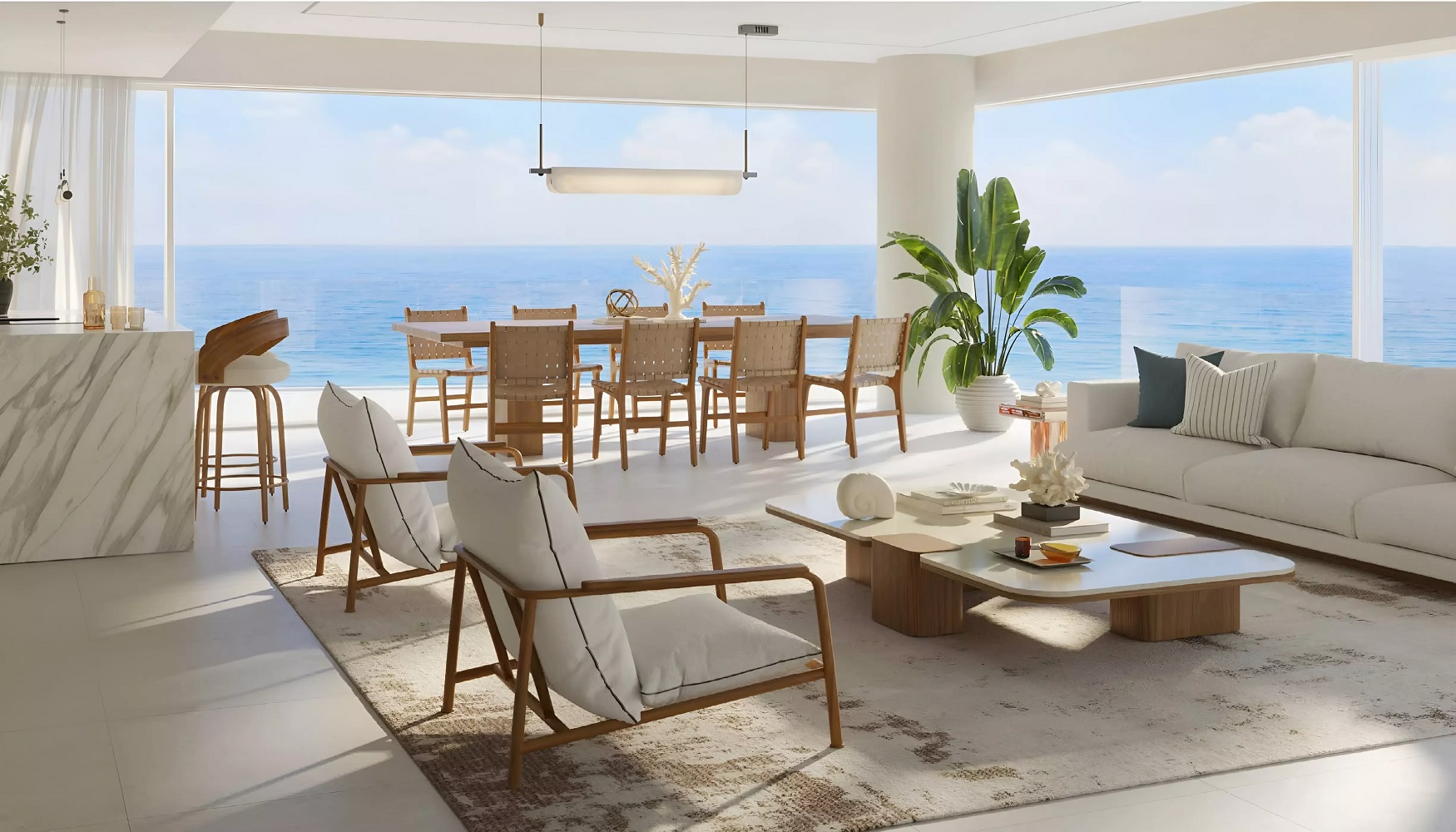 Aldar Fahid Beach Terraces Apartment Interiors