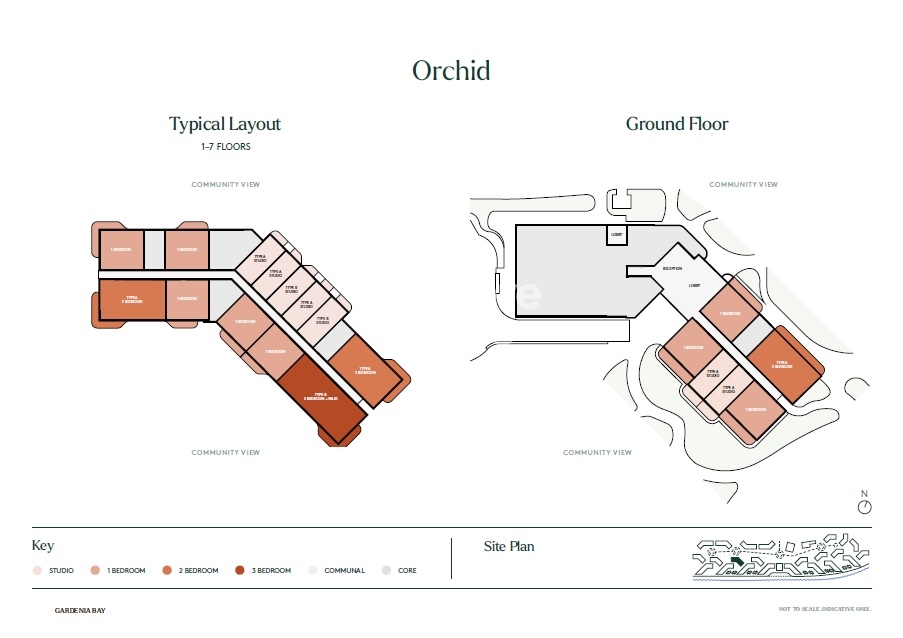 Aldar Gardenia Bay Apartments Floor Plans