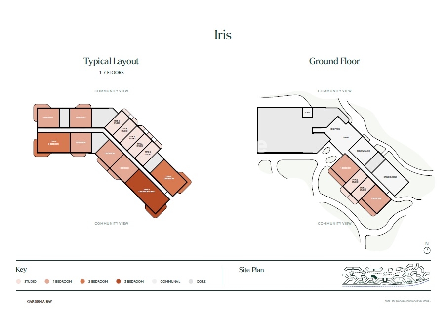 Aldar Gardenia Bay Apartments Floor Plans