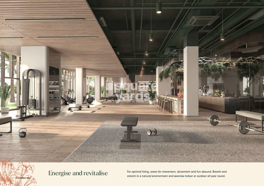 Aldar Gardenia Bay Apartments Gymnasium Image