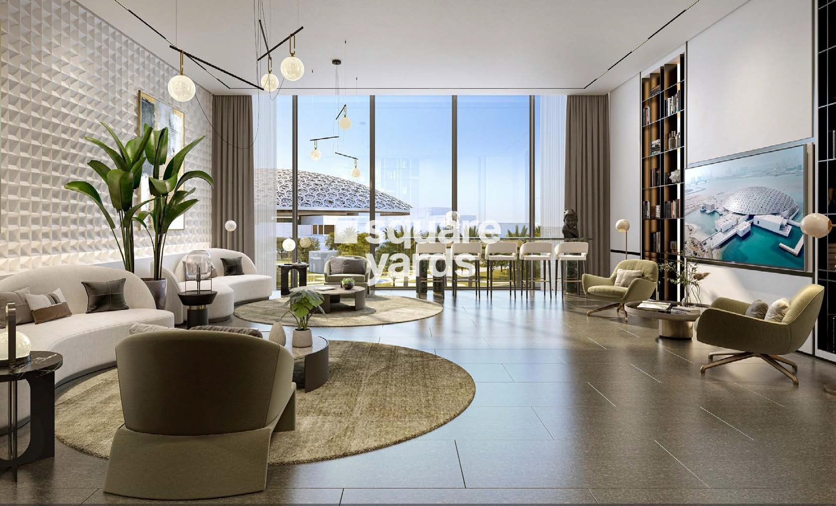 Aldar Louvre Residences Apartment Interiors