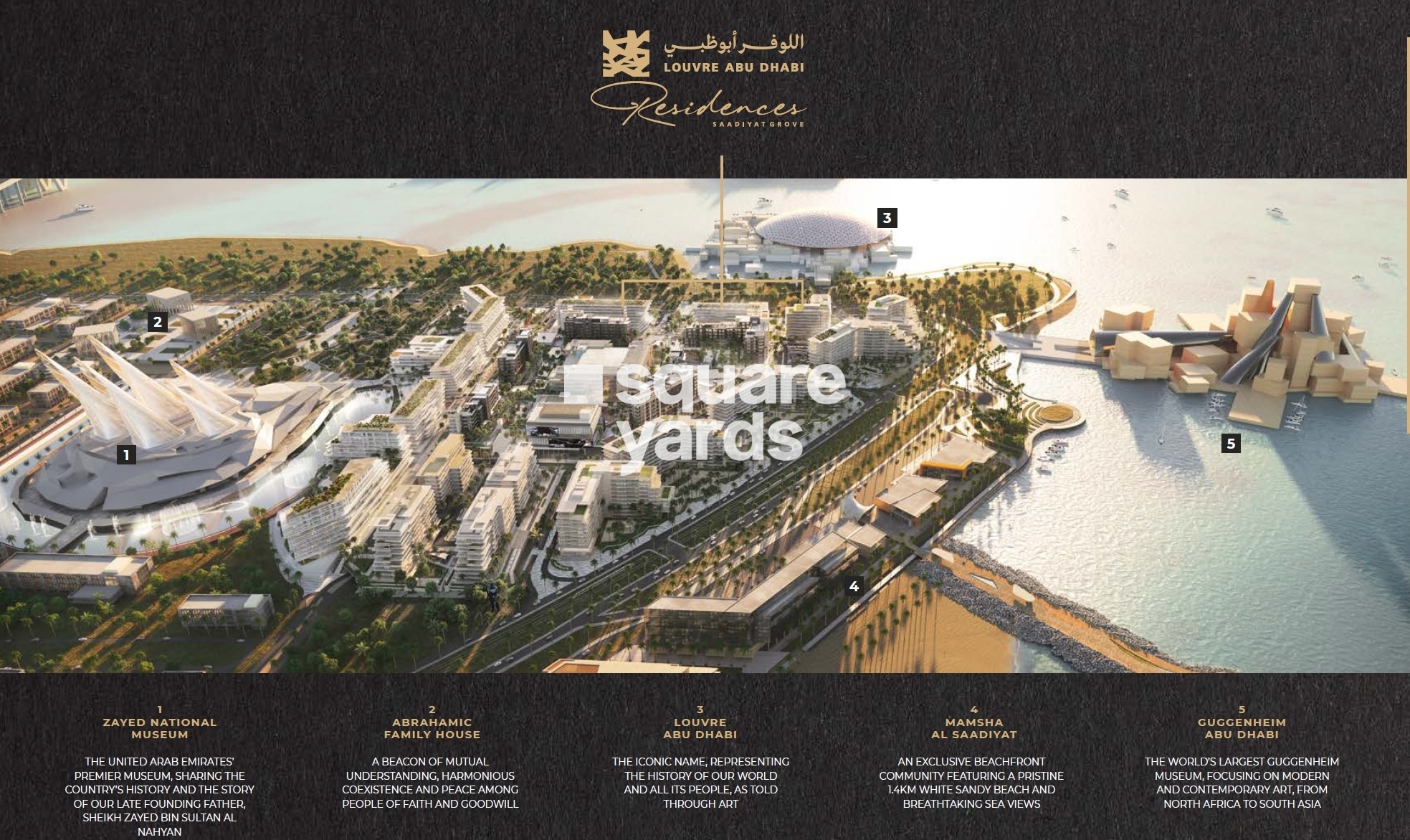 Aldar Louvre Residences Master Plan Image