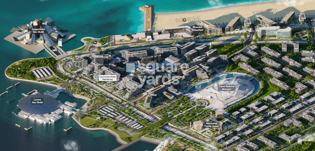 Aldar Louvre Residences Tower View