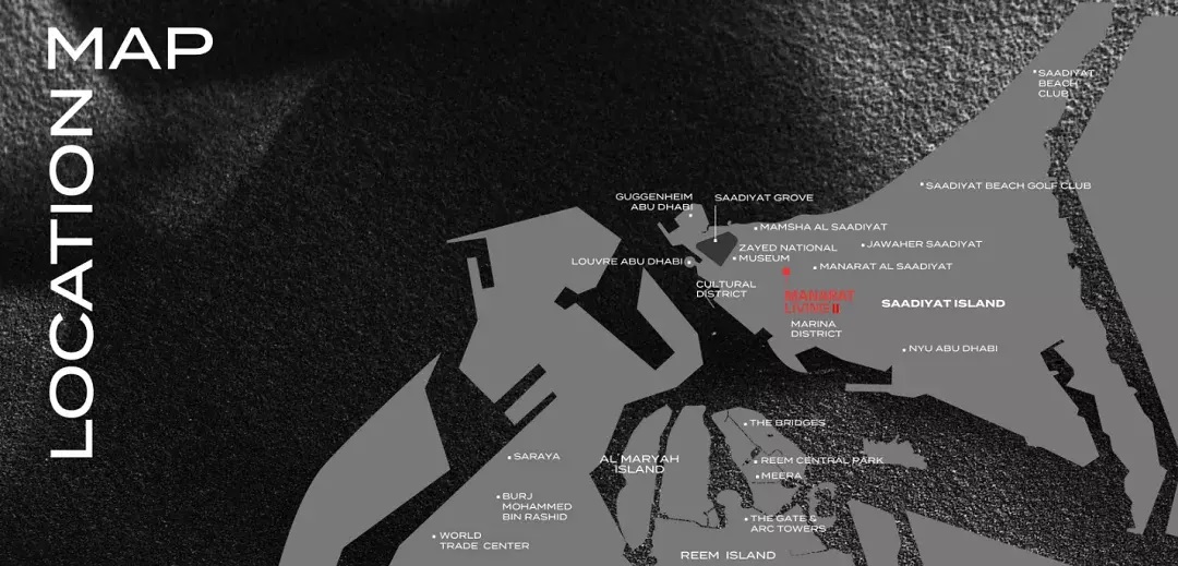 Aldar Manarat Living 2 Location Image