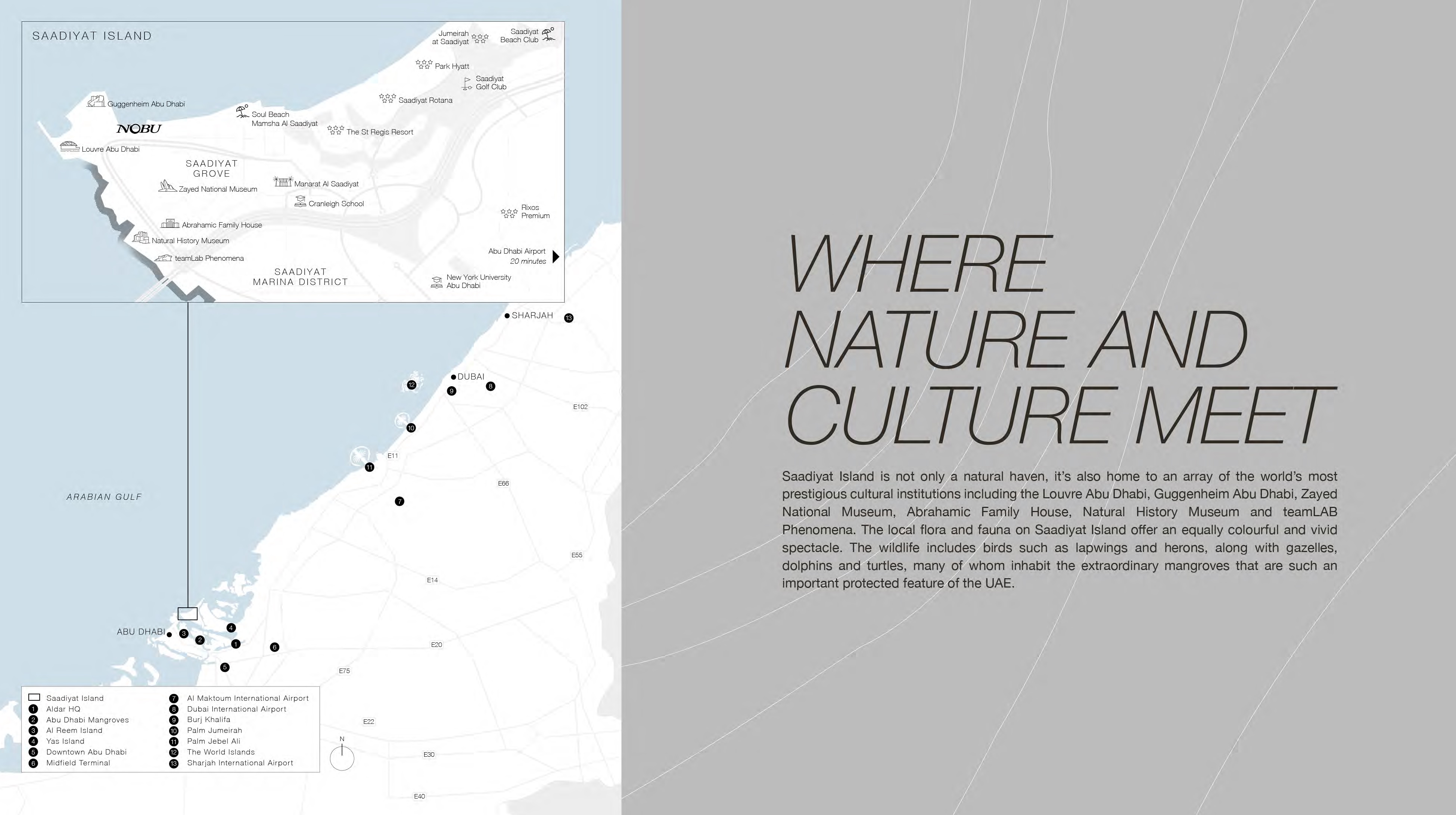 Aldar Nobu Residences Location Image