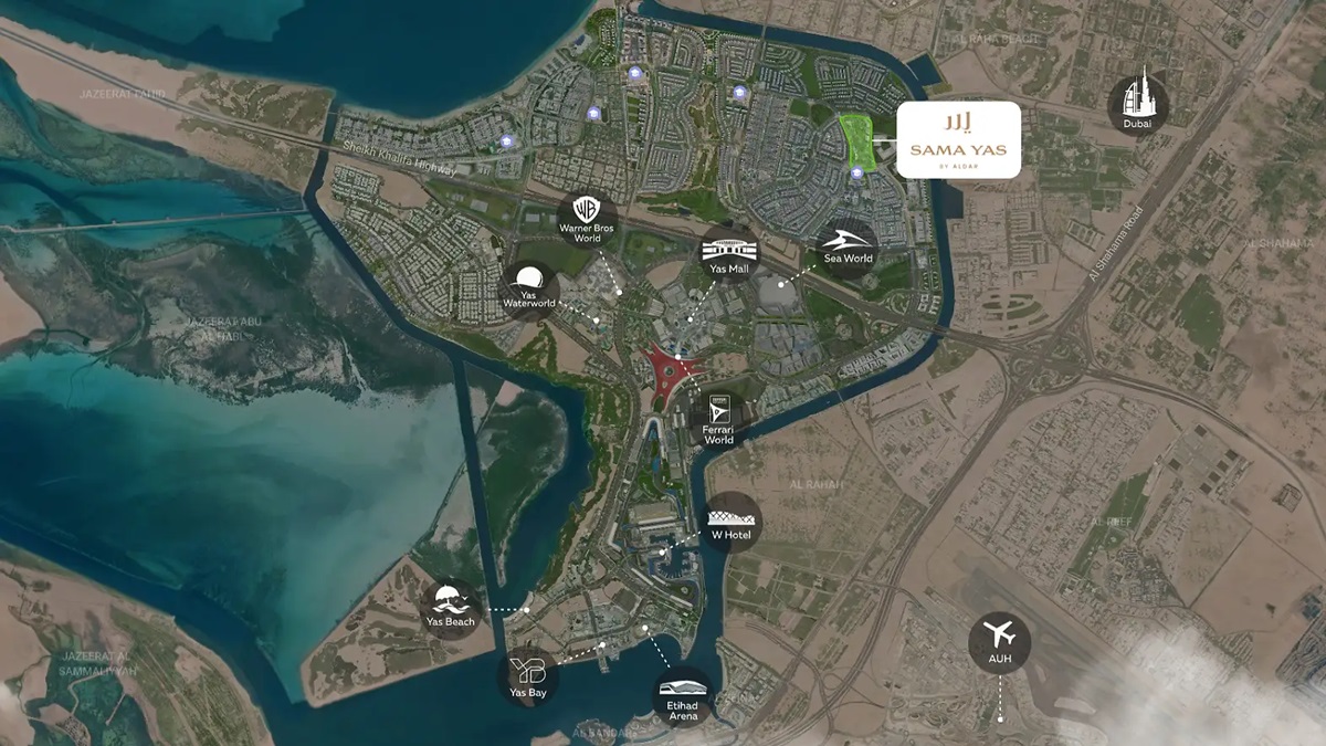 Aldar Sama Yas Location Image