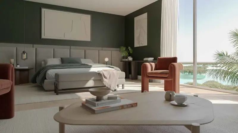 Aldar Sidr Villas Apartment Interiors