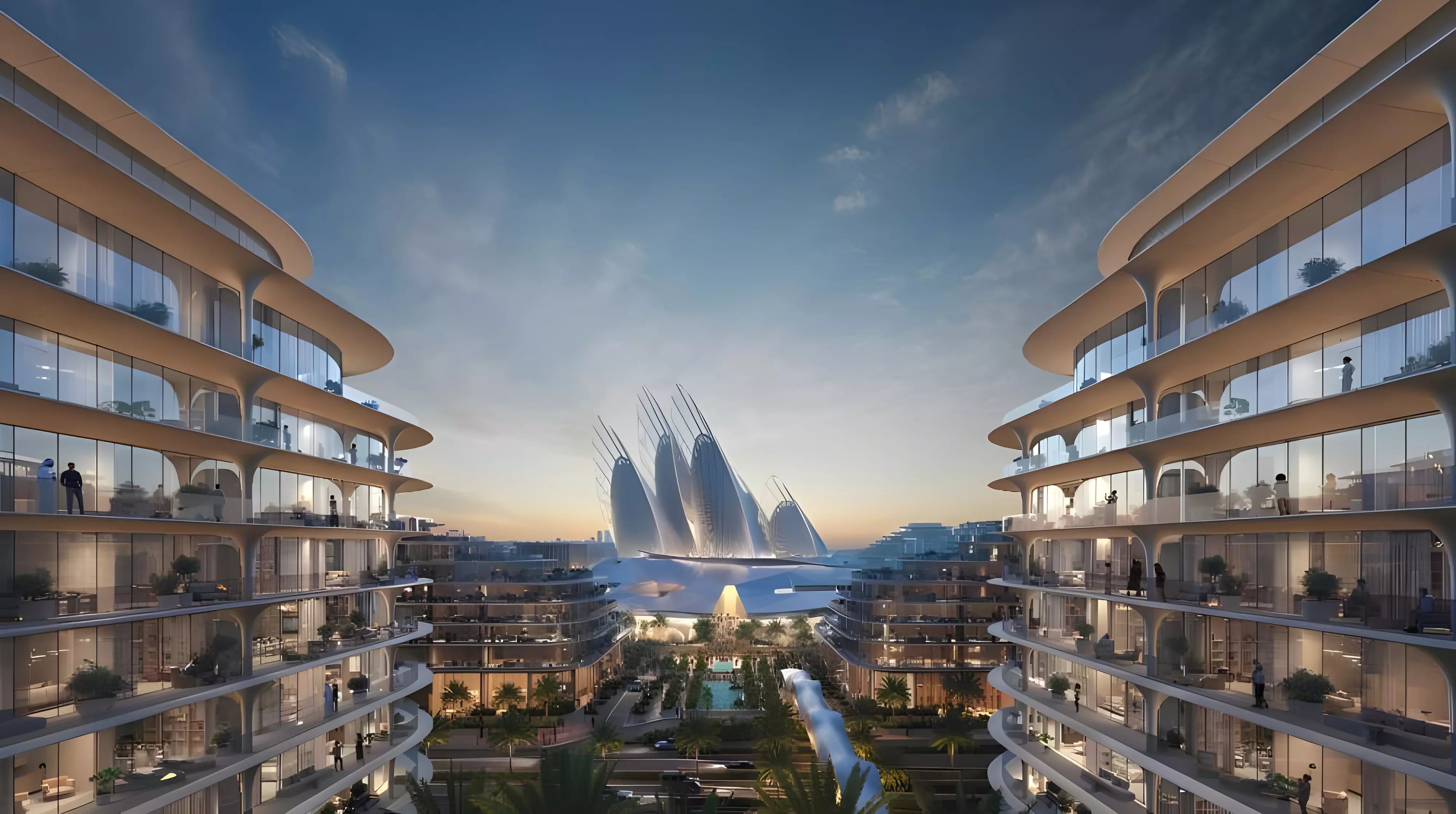 Aldar The Row Apartment Exteriors