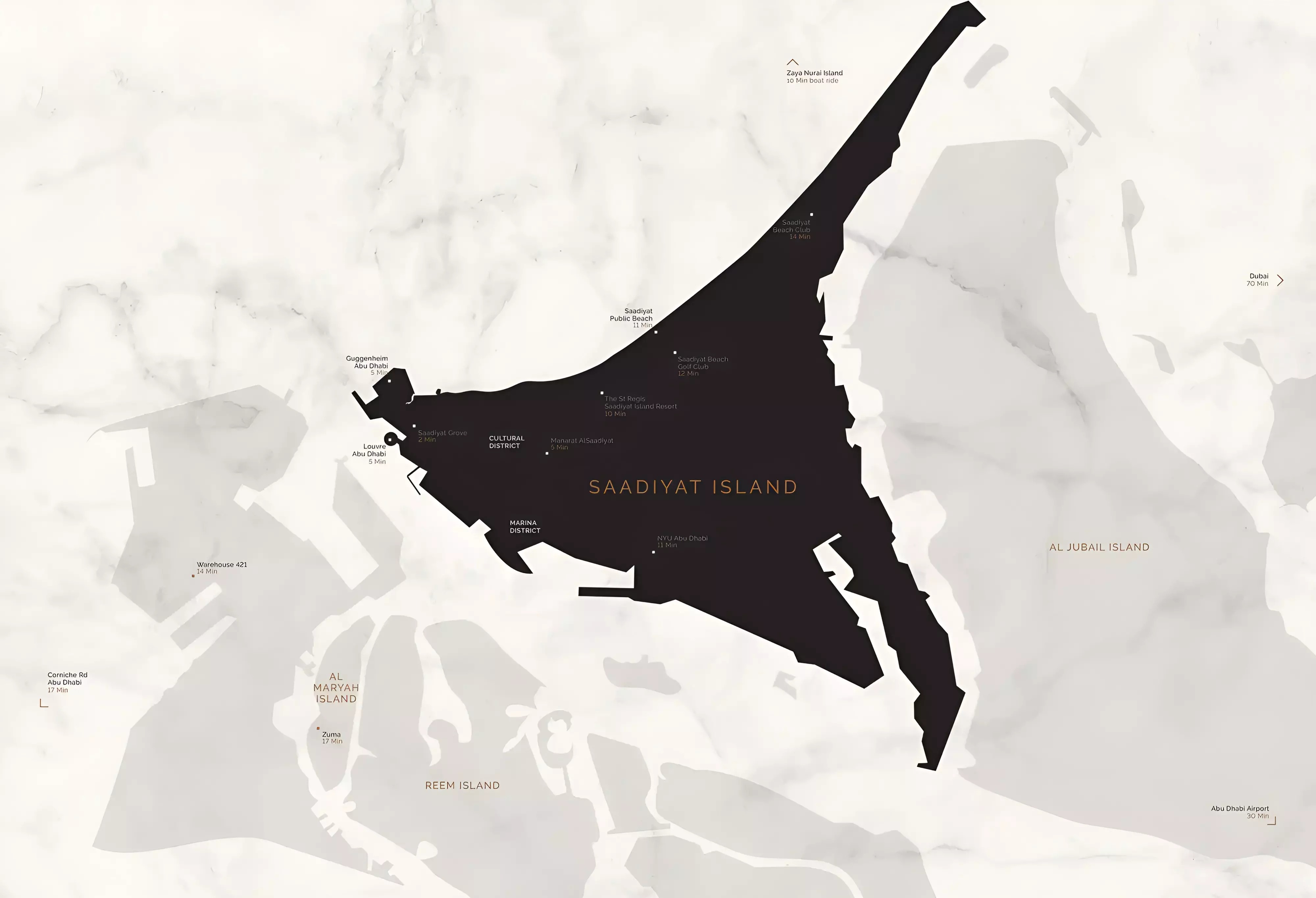 Aldar The Row Location Image