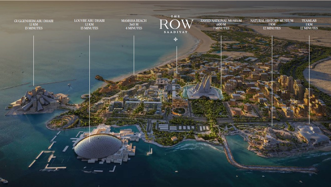 Aldar The Row Location Image