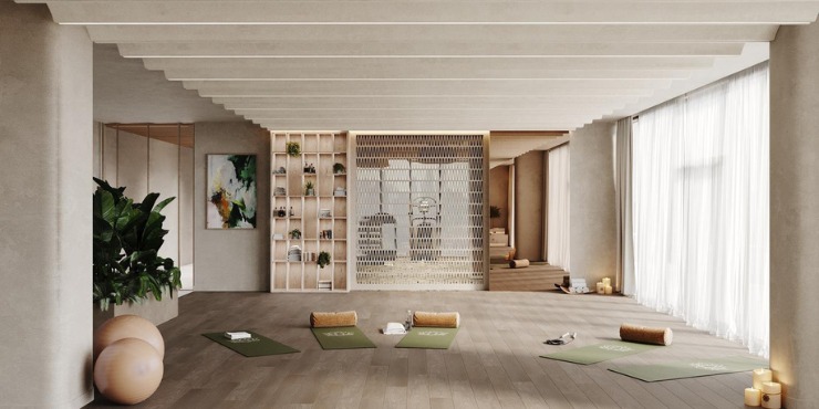 Aldar Yas Riva Residences 2 Amenities Features