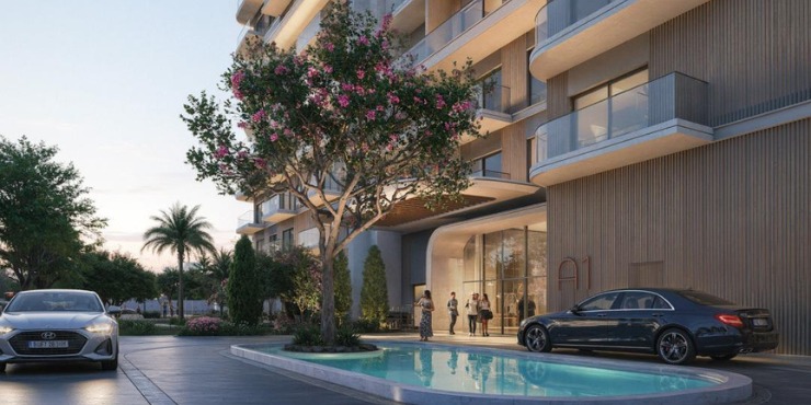 Aldar Yas Riva Residences 2 Apartment Exteriors