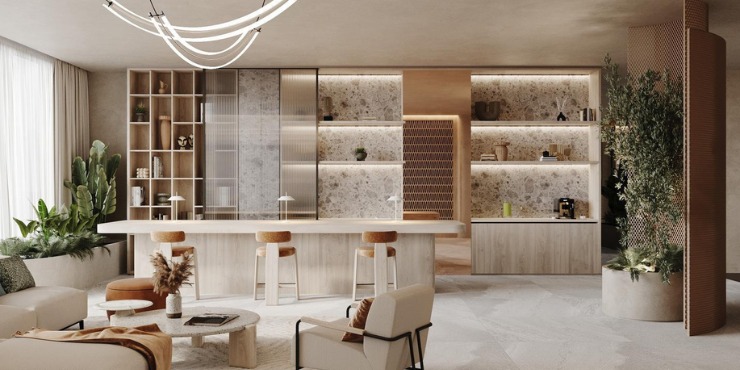 Aldar Yas Riva Residences 2 Apartment Interiors