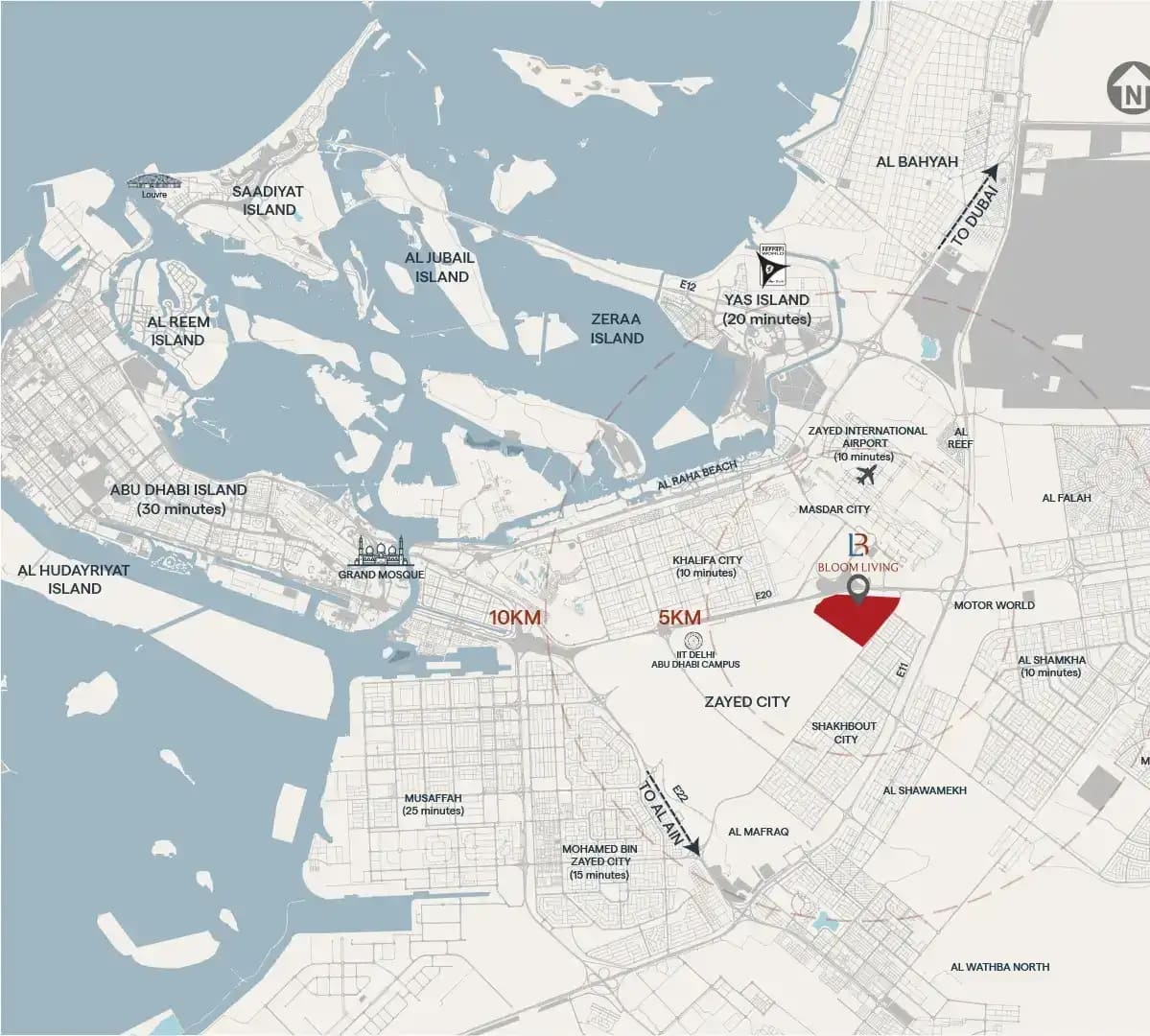 Bloom Living Carmona Location Image