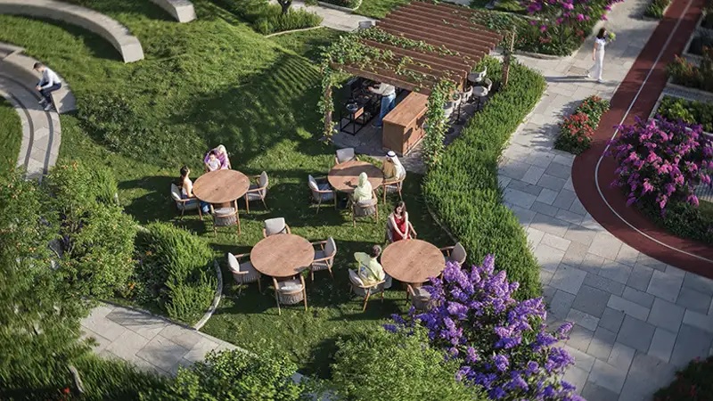 Burtville Bab Al Qasr Garden Residence 66 Amenities Features