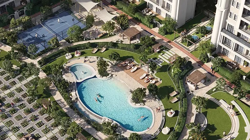 Burtville Bab Al Qasr Garden Residence 66 Amenities Features