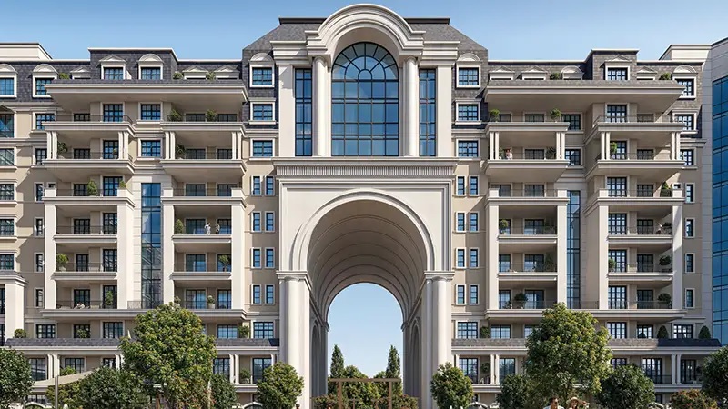 Burtville Bab Al Qasr Garden Residence 66 Apartment Exteriors