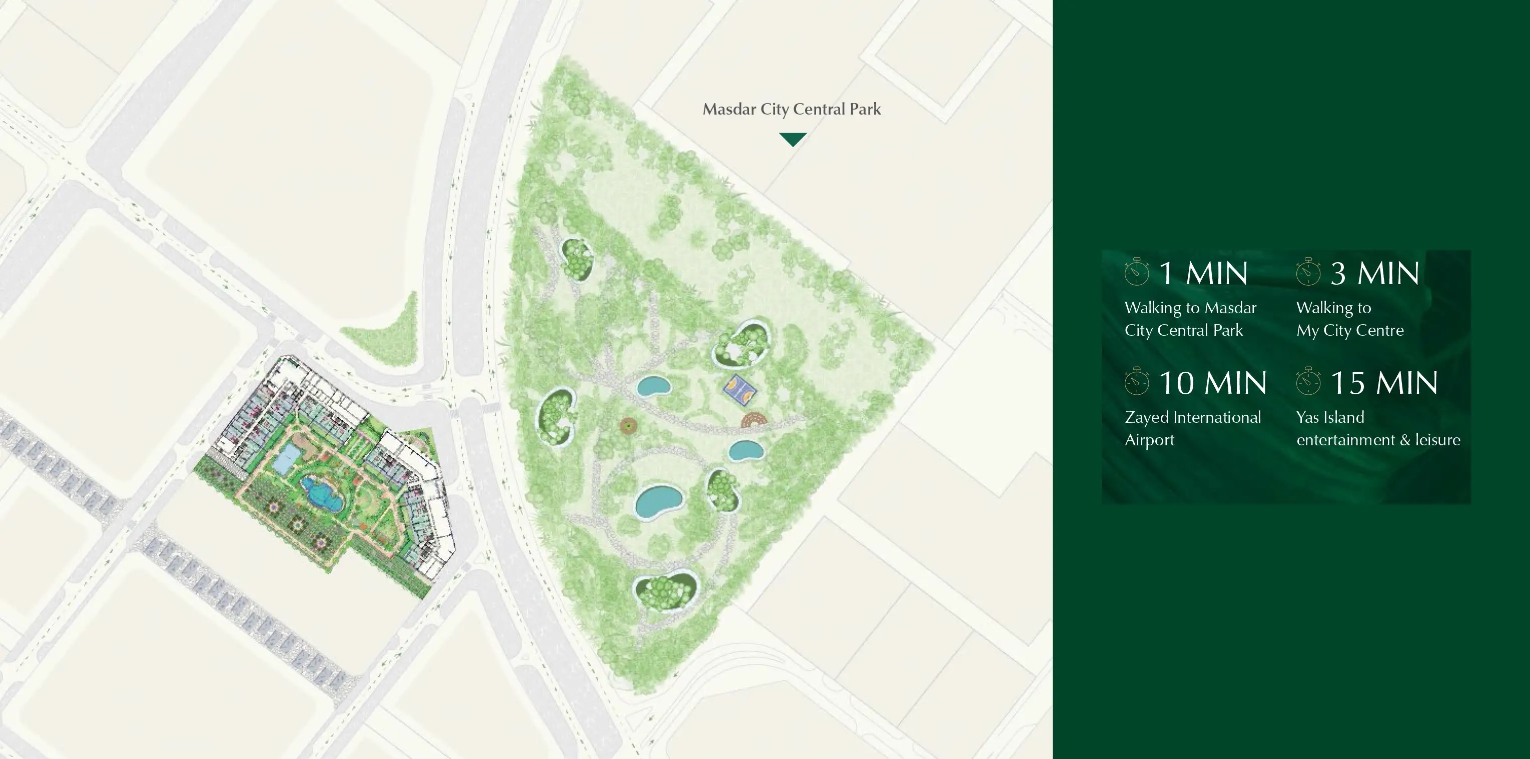 Burtville Bab Al Qasr Garden Residence 66 Location Image