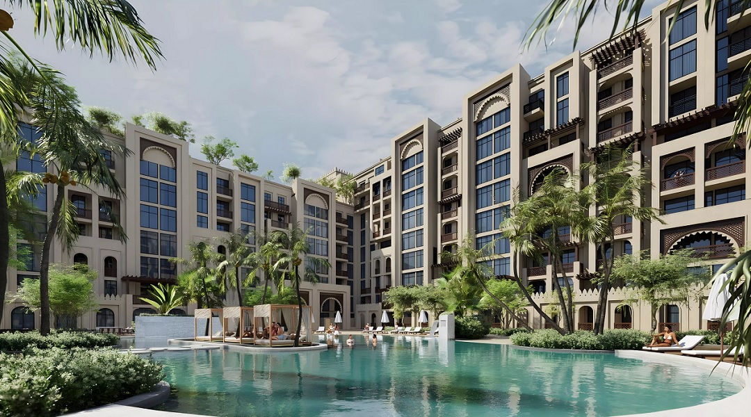 Burtville Bab Al Qasr Resort Residence Apartment Exteriors