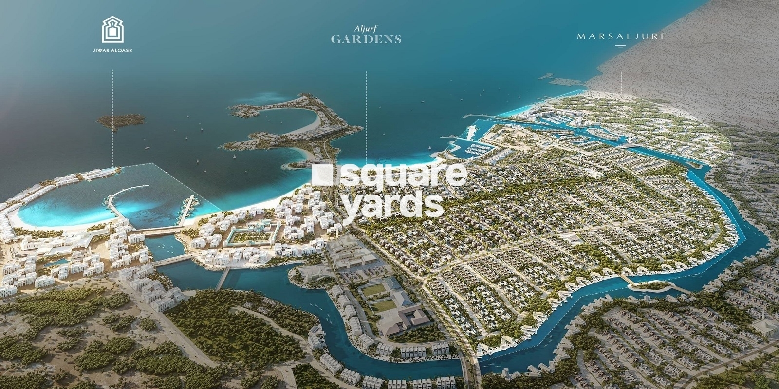 Imkan Al Jurf Gardens Phase 2 Location Image