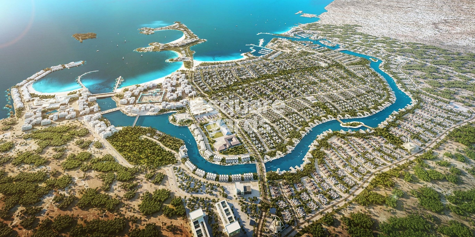 Imkan Al Jurf Gardens Phase 2 Tower View