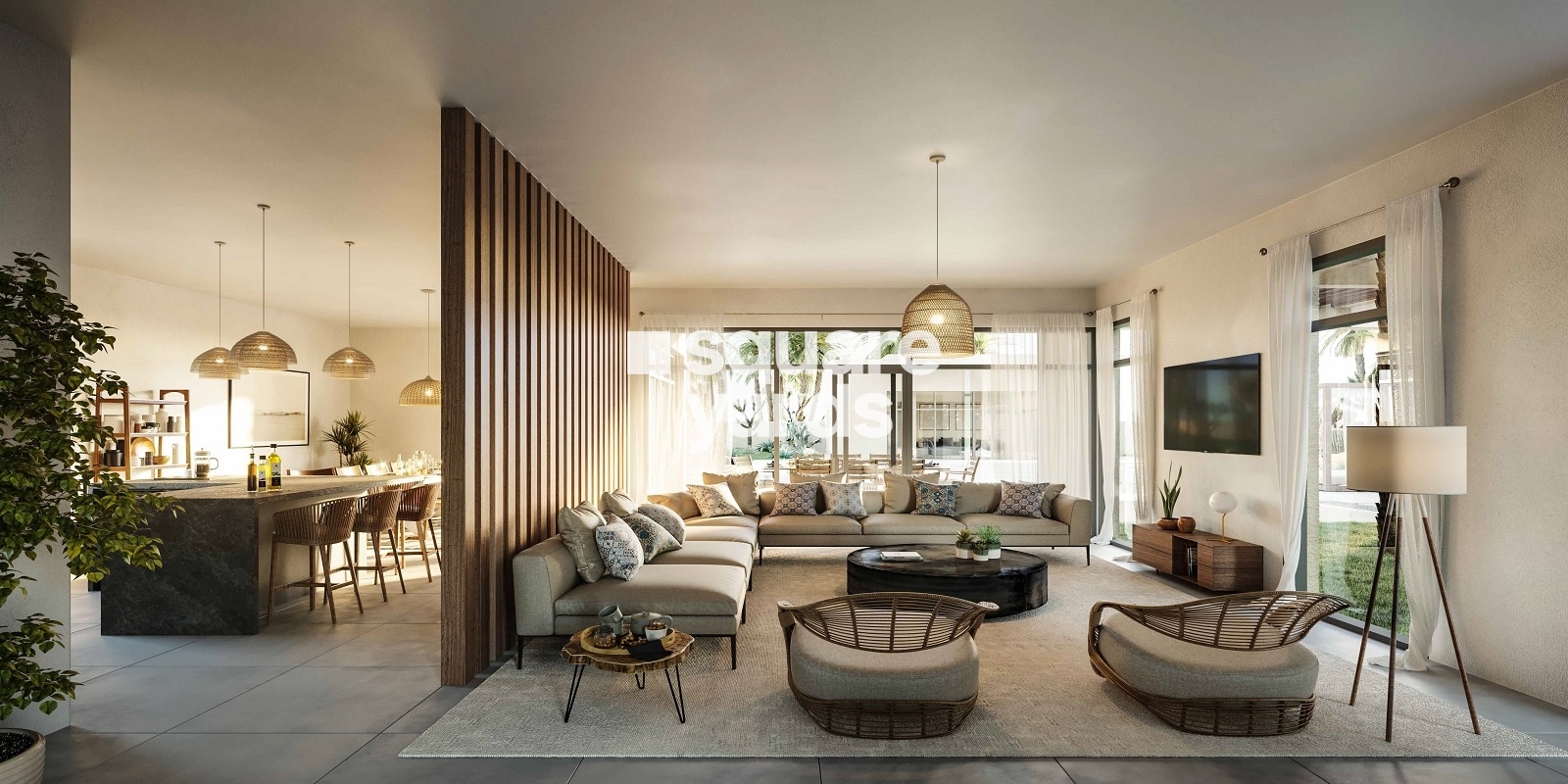 Imkan Al Jurf Gardens Apartment Interiors