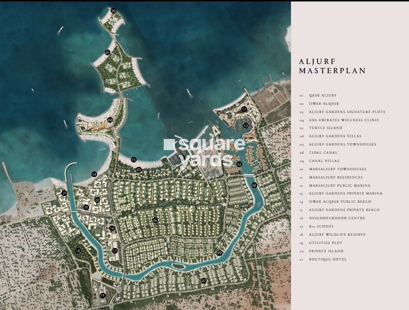 Imkan Al Jurf Gardens Master Plan Image