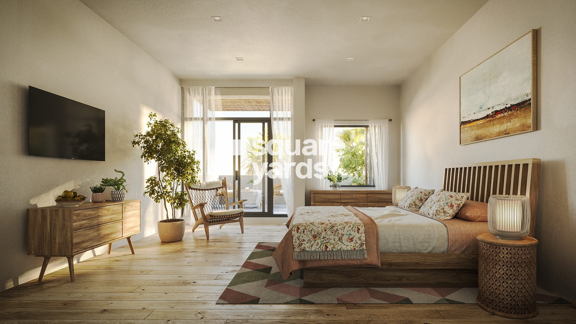 Imkan Al Jurf Gardens Villas Apartment Interiors