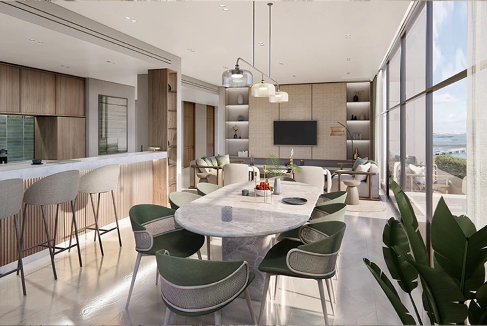 Imkan Naseem AlJurf Apartment Interiors