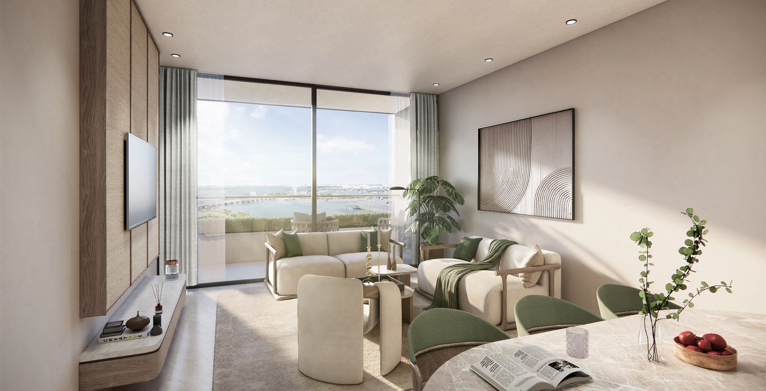 Imkan Naseem Apartment Interiors