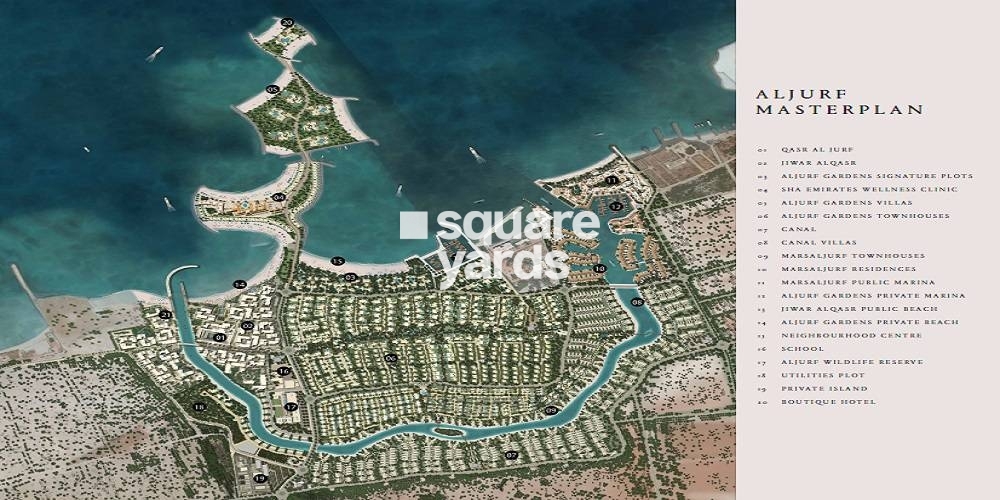 Imkan Rabia Villas Master Plan Image