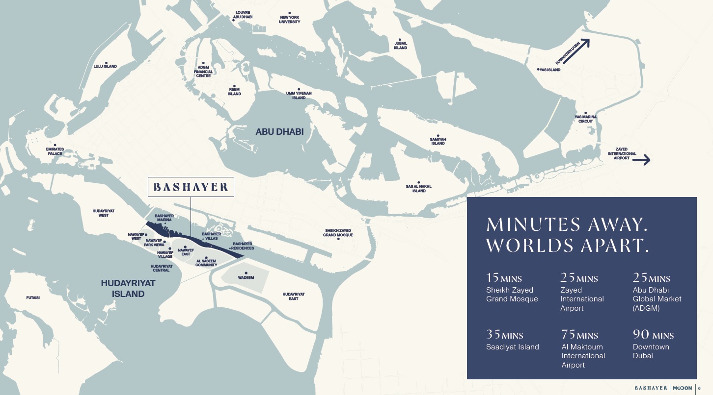 Modon Bashayer Residences Location Image