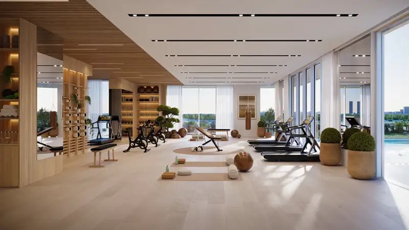 Modon Muheira Apartments Gymnasium Image