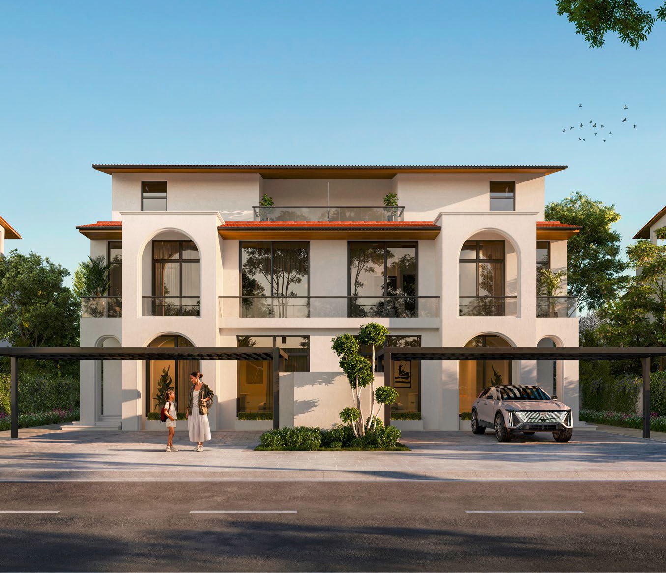 Modon Nawayef Village Villa View