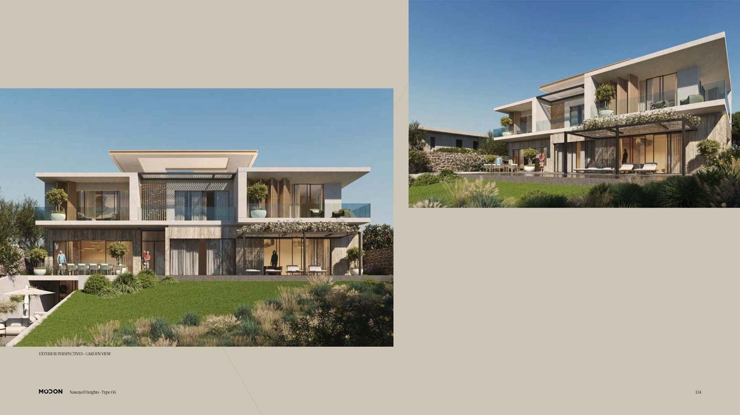 Modon Nawayef West Heights Apartment Exteriors