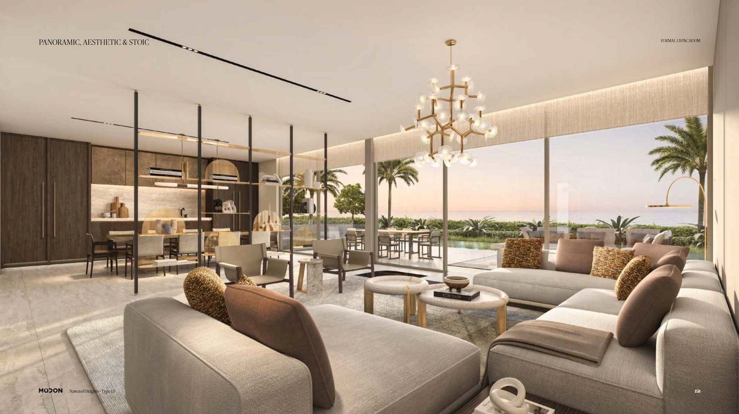 Modon Nawayef West Heights Apartment Interiors