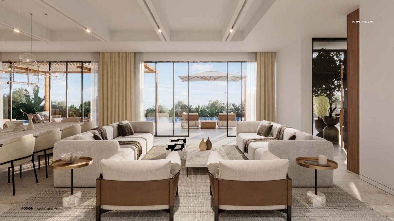 Modon Nawayef West Heights Apartment Interiors