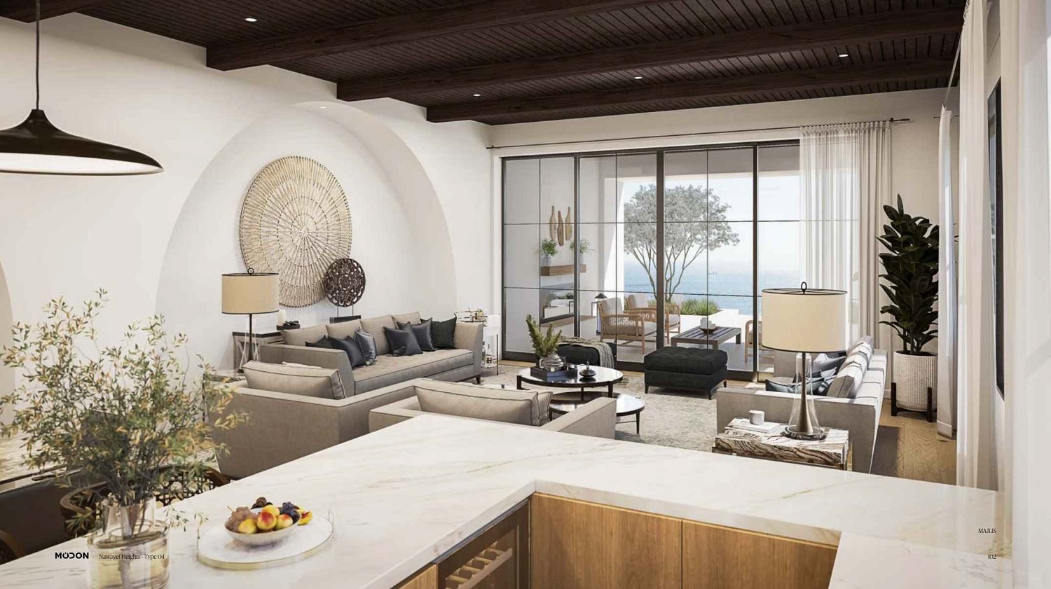 Modon Nawayef West Heights Apartment Interiors