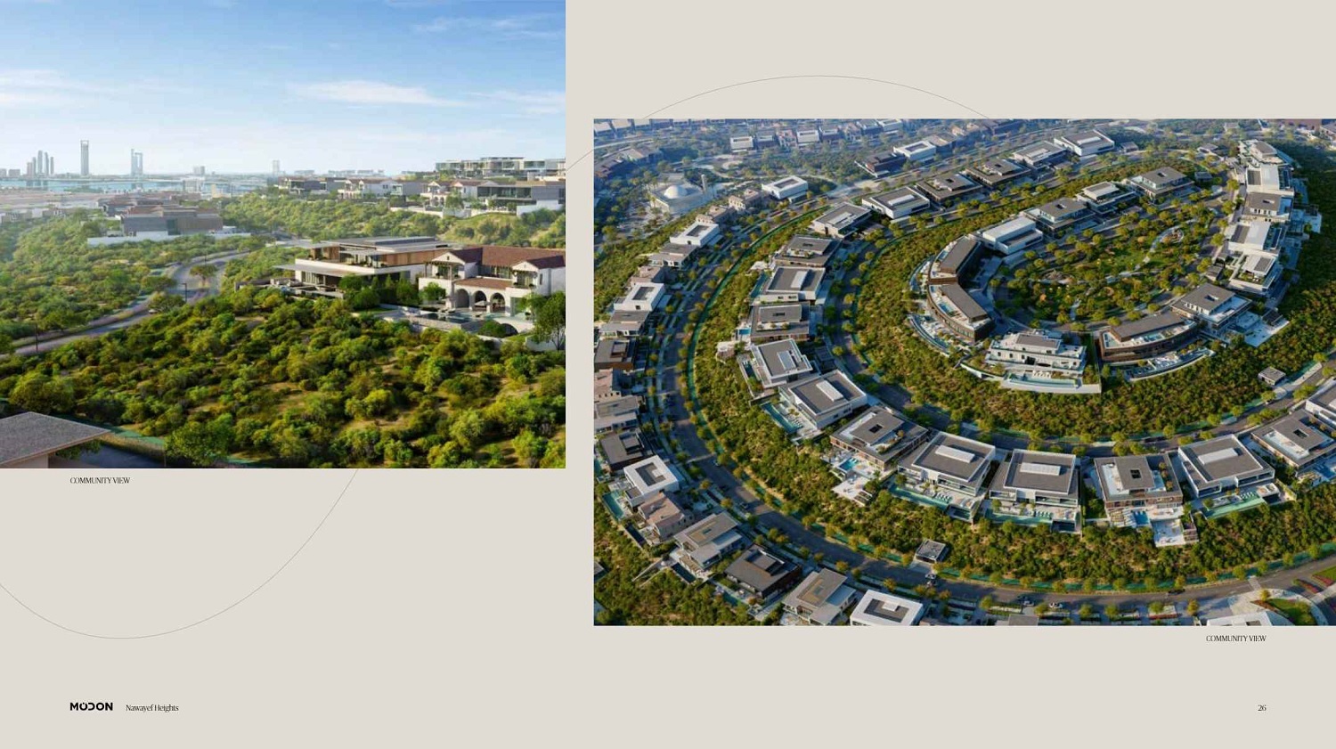 Modon Nawayef West Heights Tower View