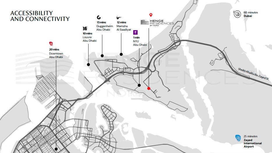 Nord Henge Residences Location Image