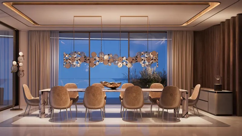 Ohana Elie Saab Waterfront Apartment Interiors