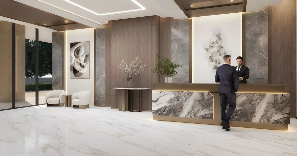 Radiant Atrium Towers Waiting Lounge