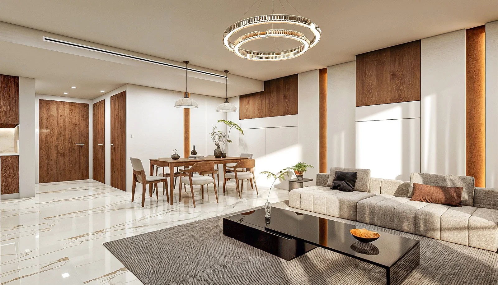 Radiant Elite Tower Apartment Interiors