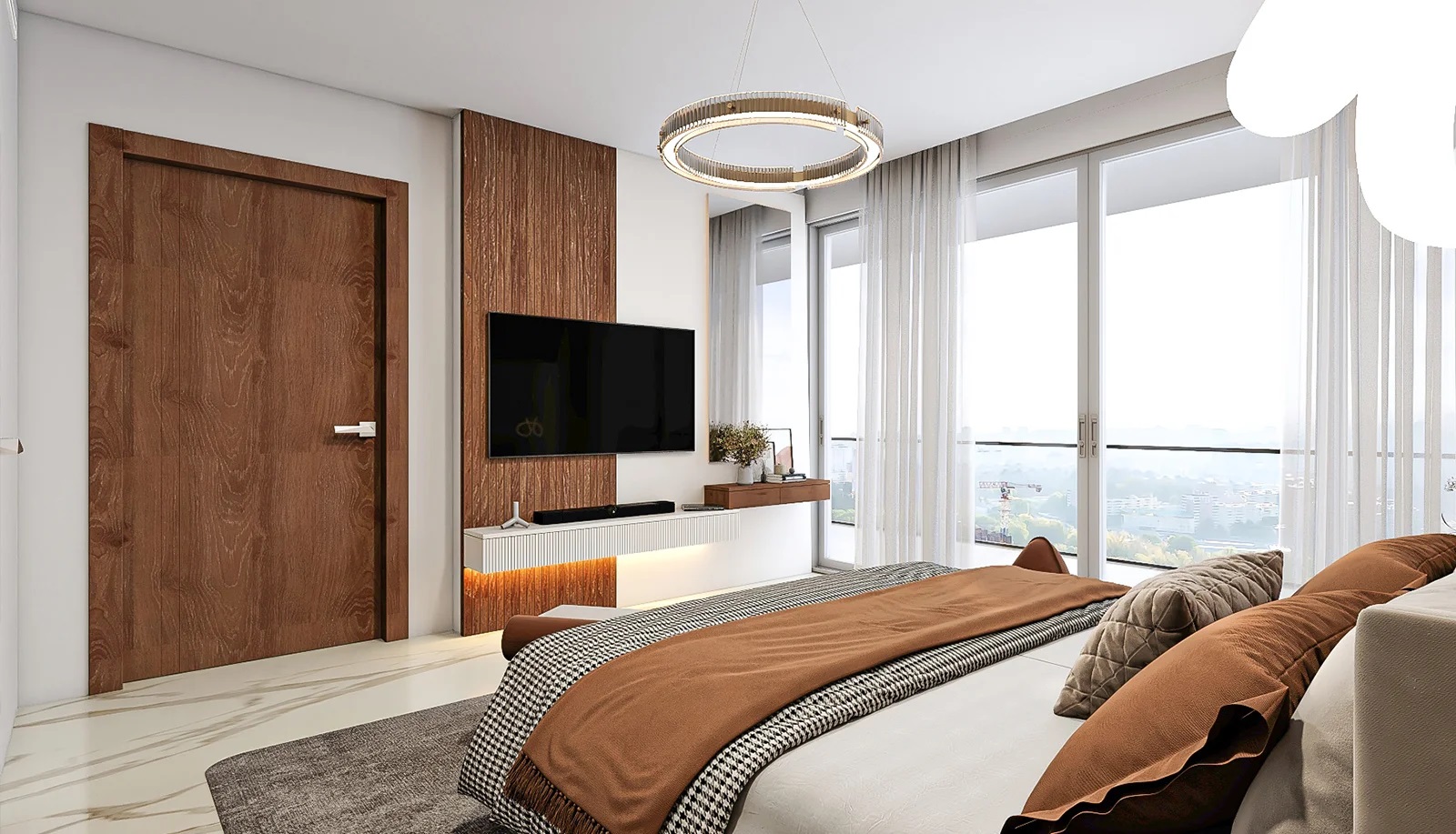 Radiant Elite Tower Apartment Interiors