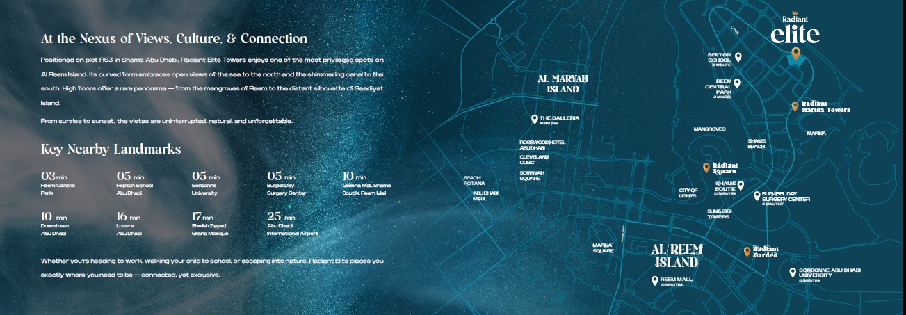 Radiant Elite Tower Location Image